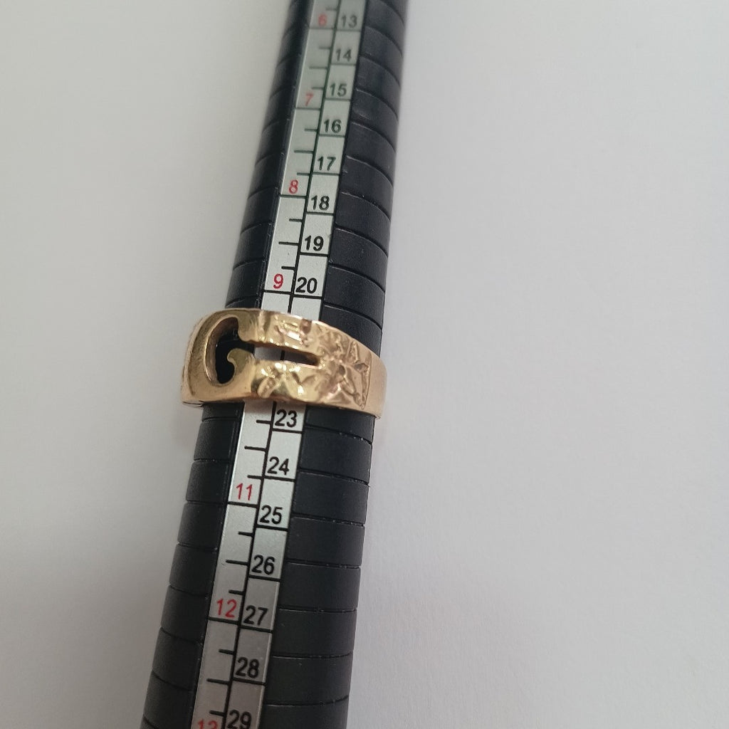 ANILLO ORO 14 K 6.4 GRMS (SEMINUEVO)