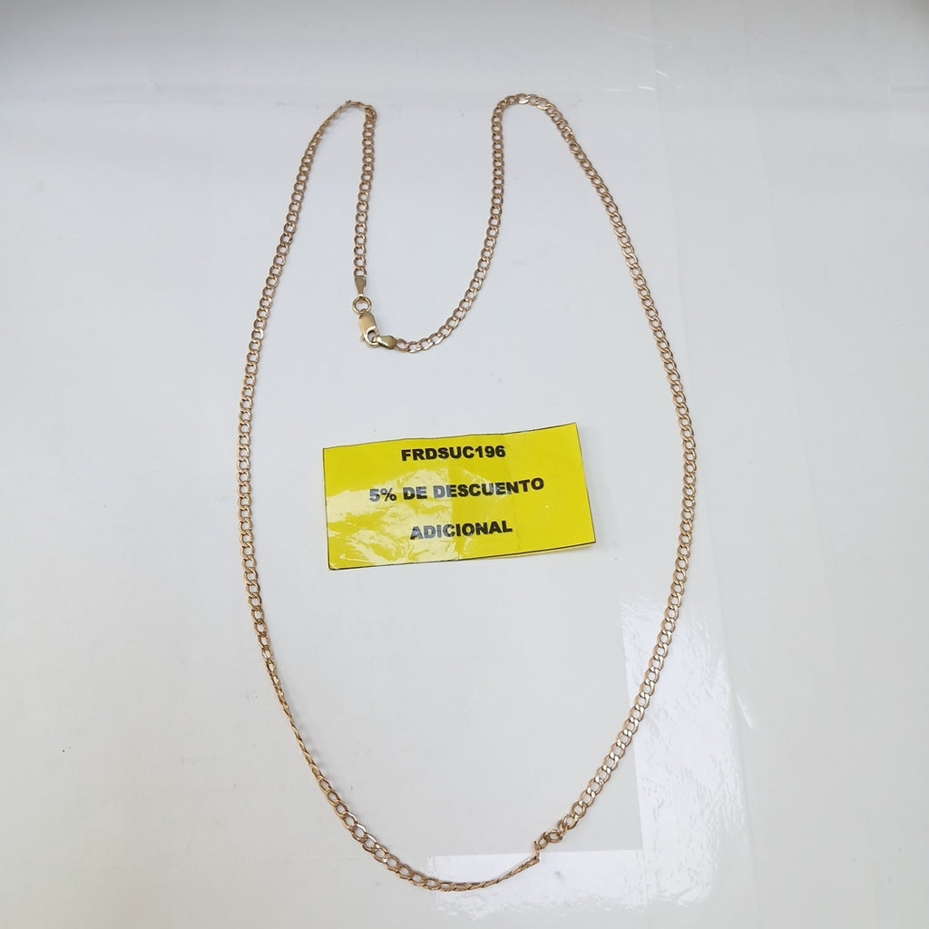 CADENA ORO 14 K 4,00 GRMS (SEMINUEVO)