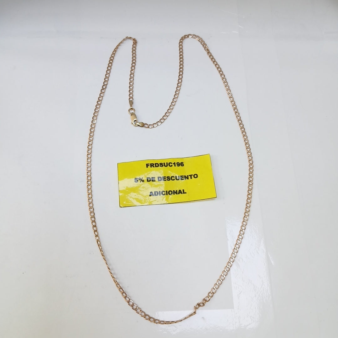 CADENA ORO 14 K 4,00 GRMS (SEMINUEVO)