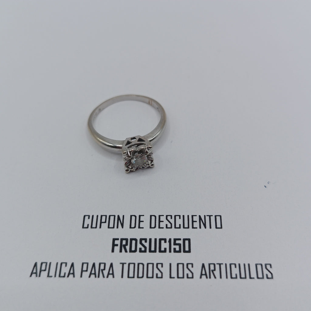 SOLITARIO ORO 14 K 2.5 GRMS (SEMINUEVO)