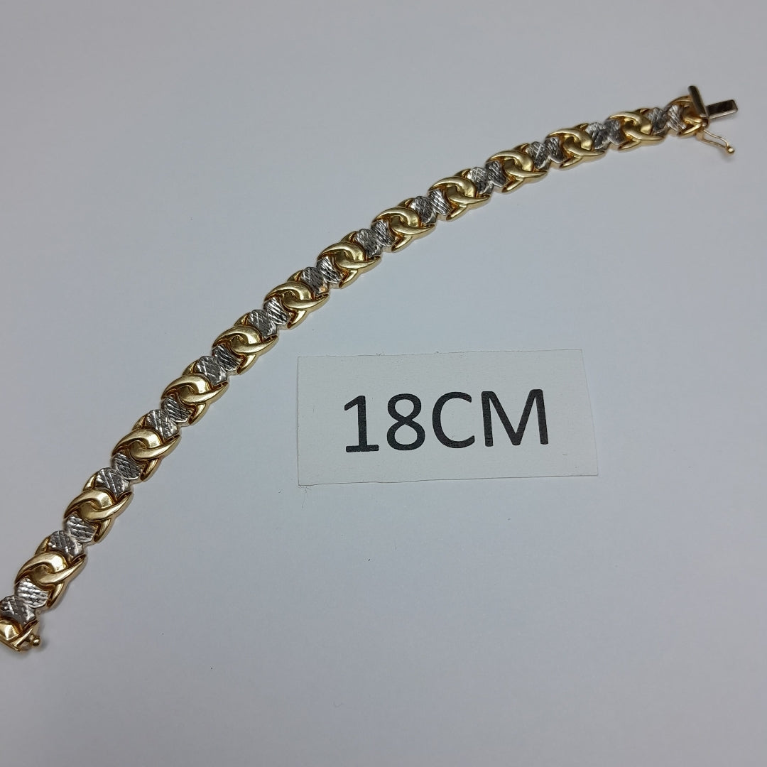 PULSERA ORO 14 K 11.7 GRMS (SEMINUEVO)