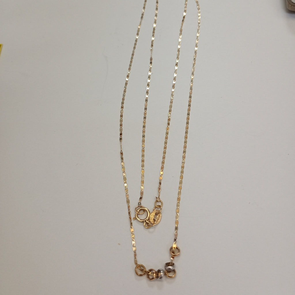 CADENA ORO 10 K 1.2 GRMS (SEMINUEVO)