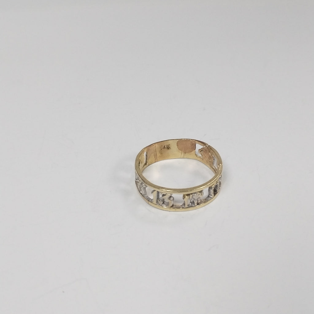 ANILLITO ORO 14 K 2,20 GRMS (SEMINUEVO)