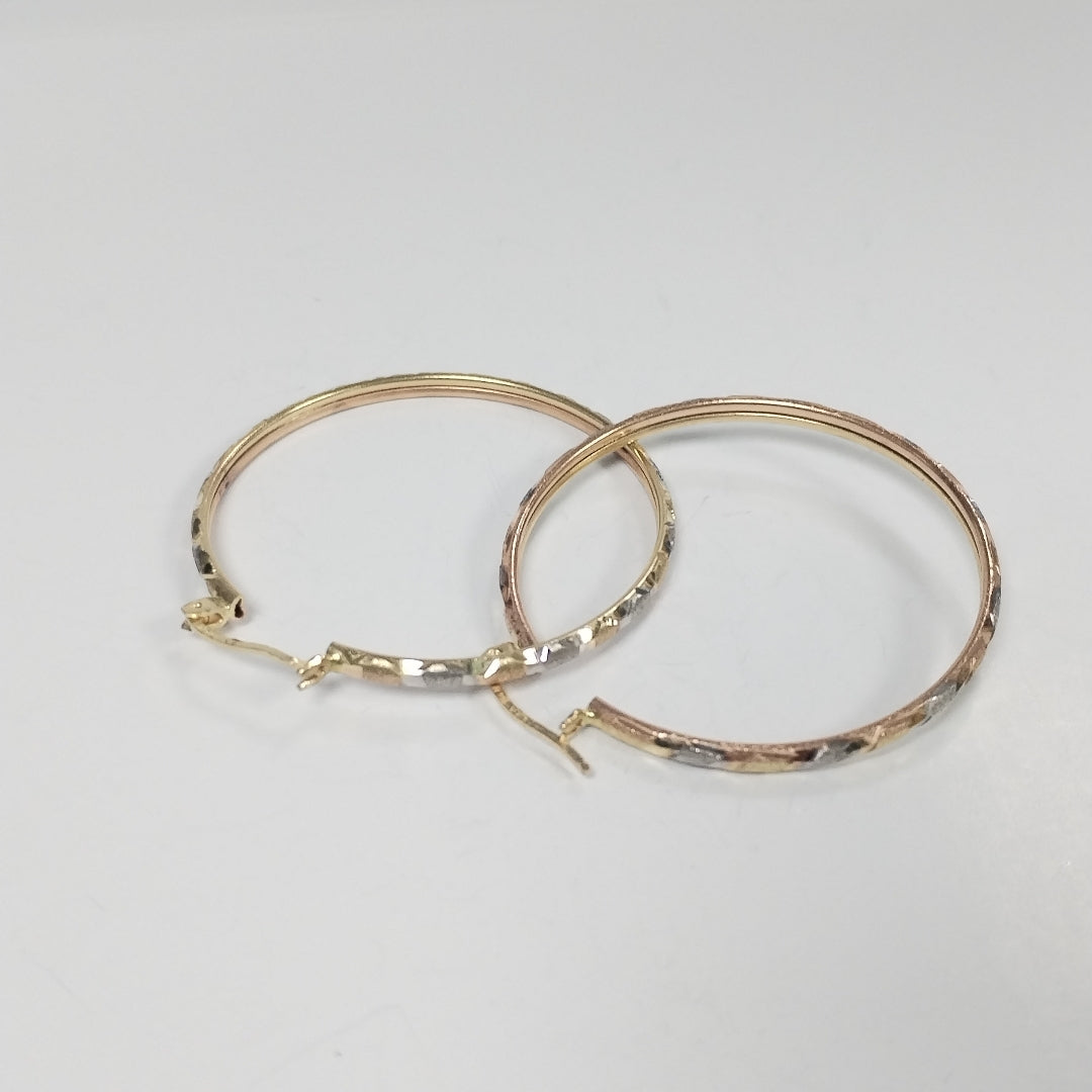 ARRACADAS PAR ORO 14 K 3,70 GRMS (SEMINUEVO)