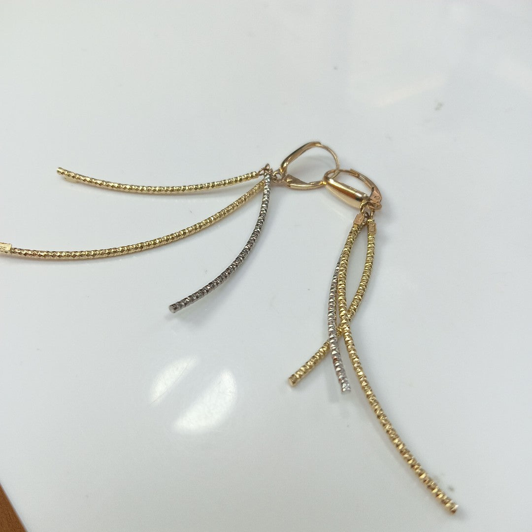 ARETES PAR ORO 10 K 2.7 GRMS (SEMINUEVO)