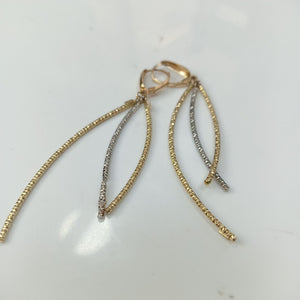 ARETES PAR ORO 10 K 2.8 GRMS (SEMINUEVO)