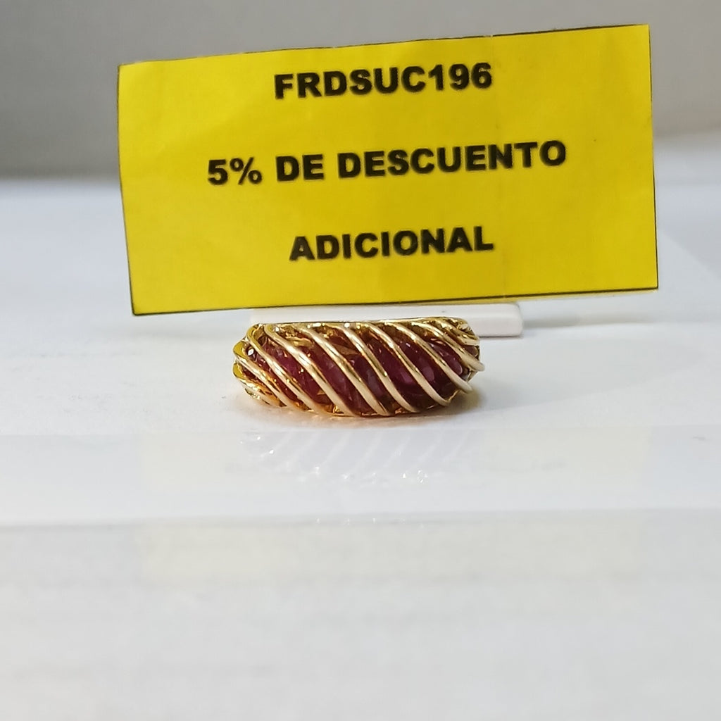 ANILLO ORO 18 K 12.1 GRMS (SEMINUEVO)