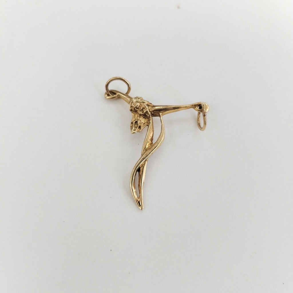 CRUCIFIJO ORO 14 K 2.5 GRMS (SEMINUEVO)
