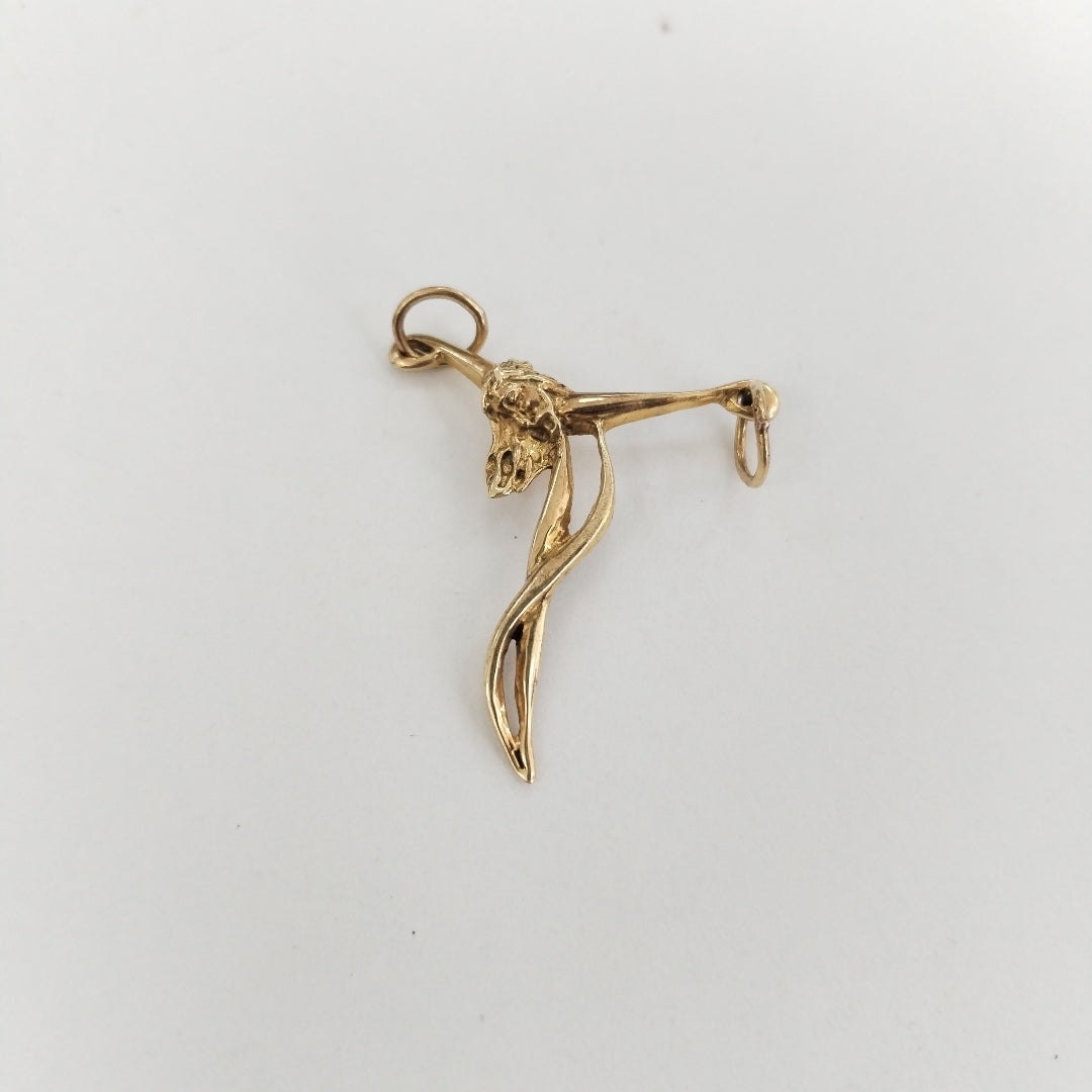 CRUCIFIJO ORO 14 K 2.5 GRMS (SEMINUEVO)
