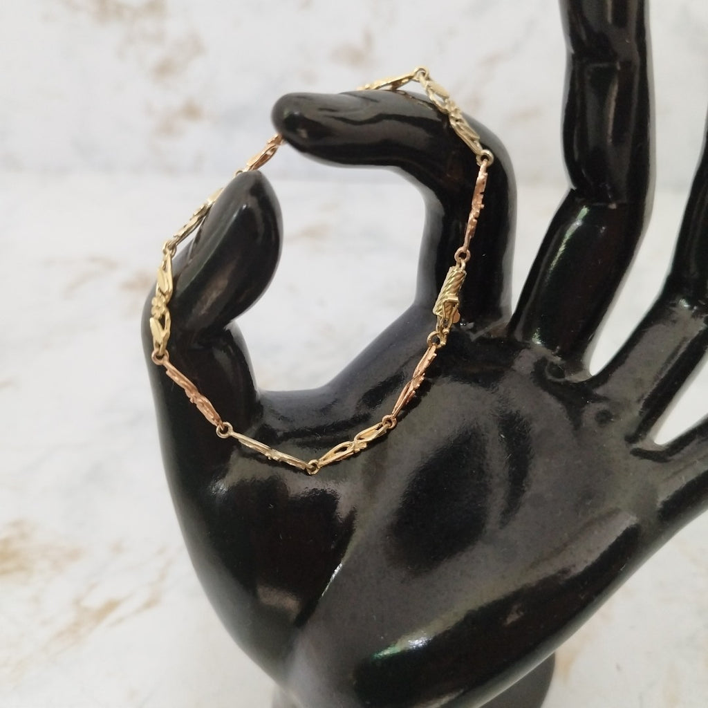 PULSERA ORO 14 K 4.3 GRMS (SEMINUEVO)