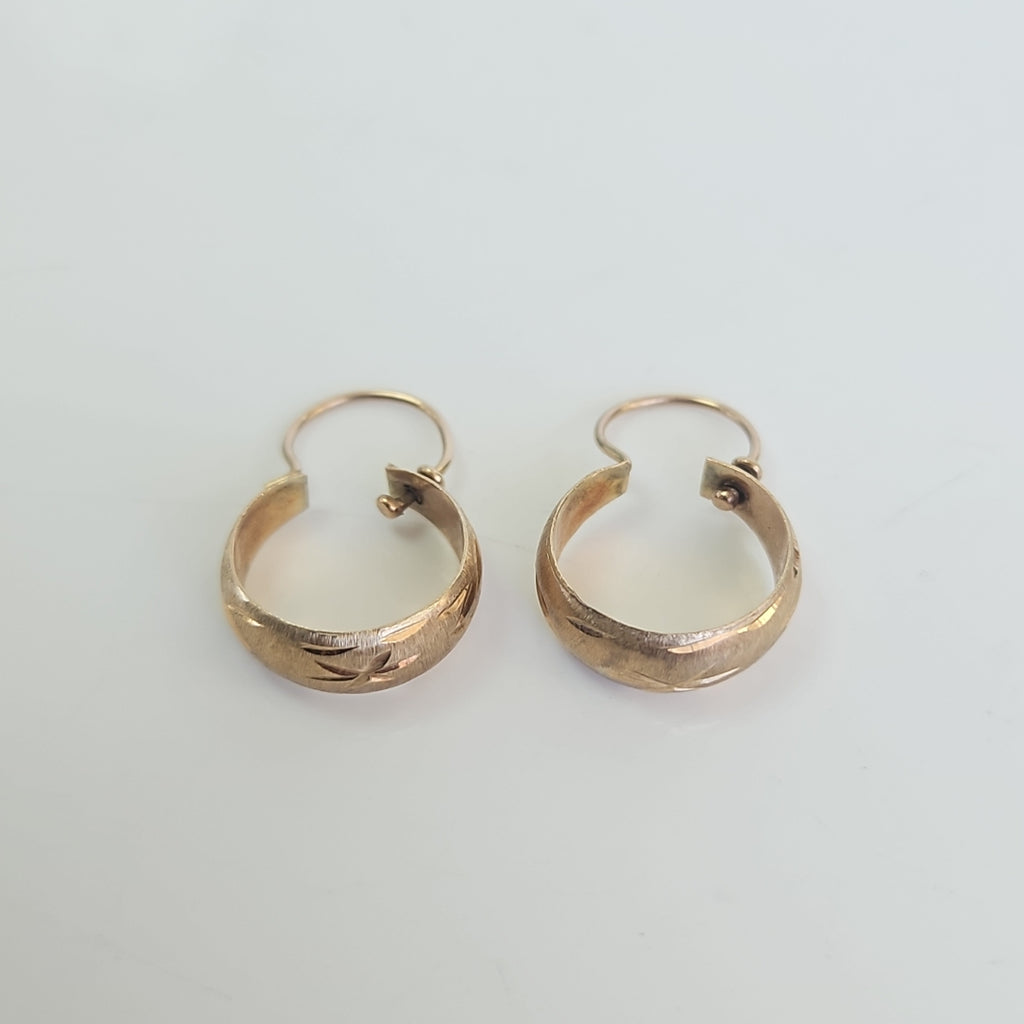 ARETES PAR ORO 8 K 1,60 GRMS (SEMINUEVO)