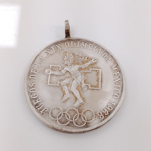 K1 22,80 GRMS PLATA .925 IDENTIFICACIÓN MEDALLA CONMEMORATIVA TEJIDO HECHURA (SEMINUEVO)