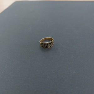 ANILLO DE GRADUACIÓN ORO 10 K 1.5 GRMS (SEMINUEVO)