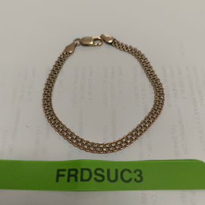 PULSERA ORO 14 K 6.6 GRMS (SEMINUEVO)