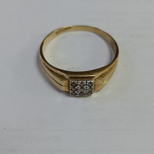 ANILLO ORO 10 K 3.9 GRMS (SEMINUEVO)