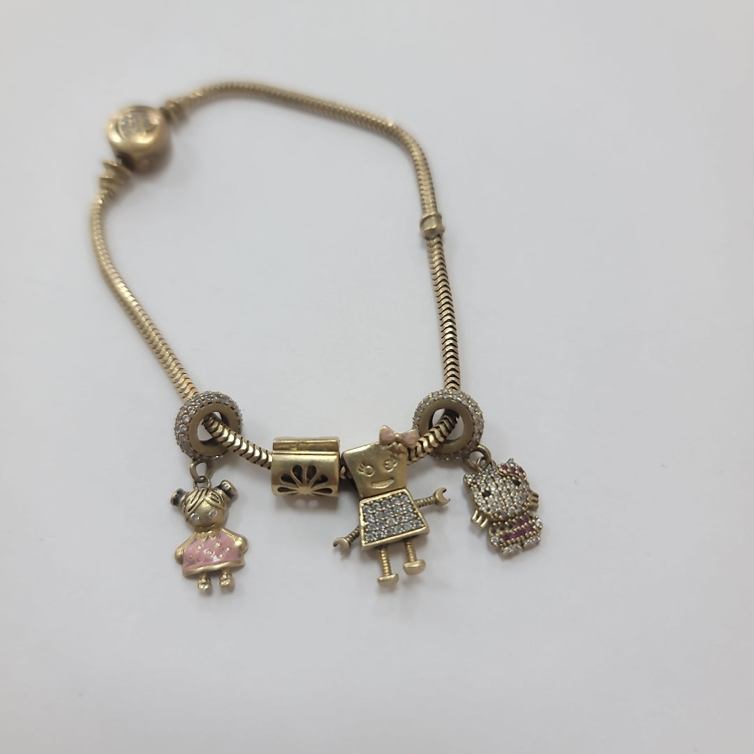 PULSERA ORO 10 K 14,00 GRMS (SEMINUEVO)