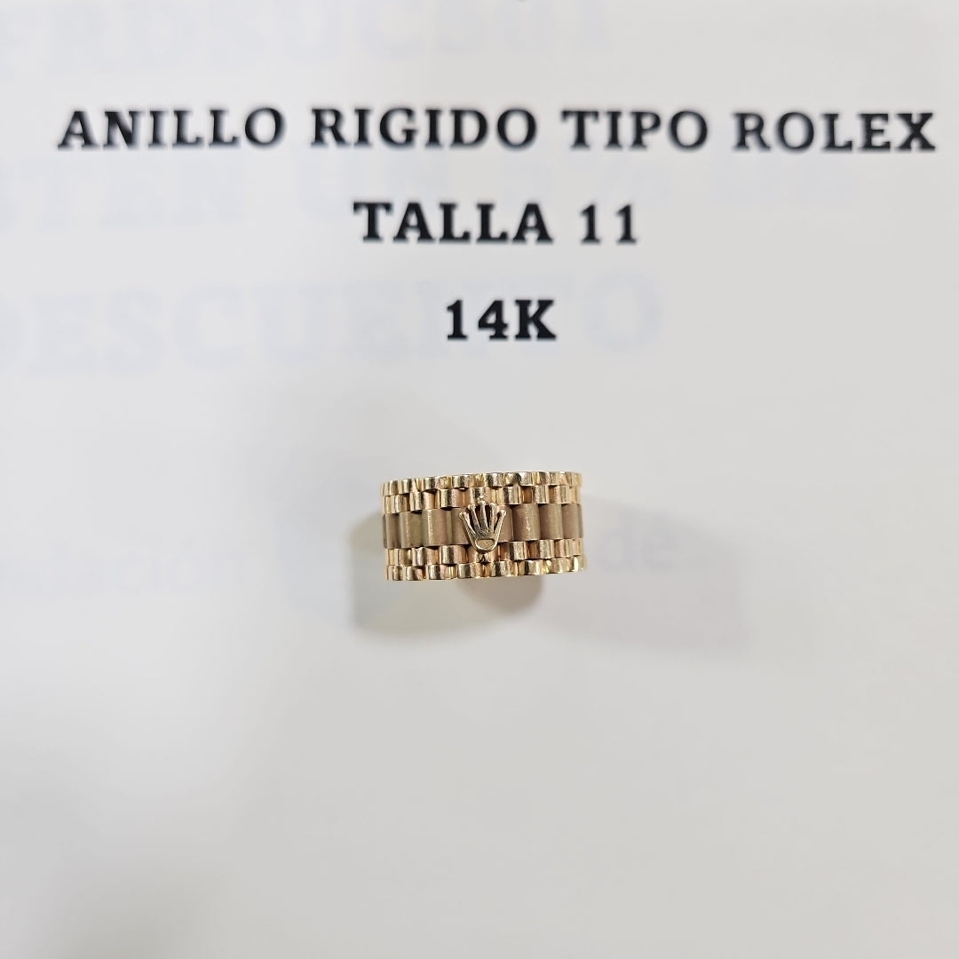 ANILLO ORO 14 K 9.1 GRMS (SEMINUEVO)