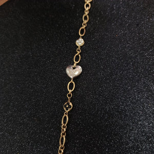 PULSERA ORO, ORO COMBINADO 10 K 6.5 GRMS (SEMINUEVO)