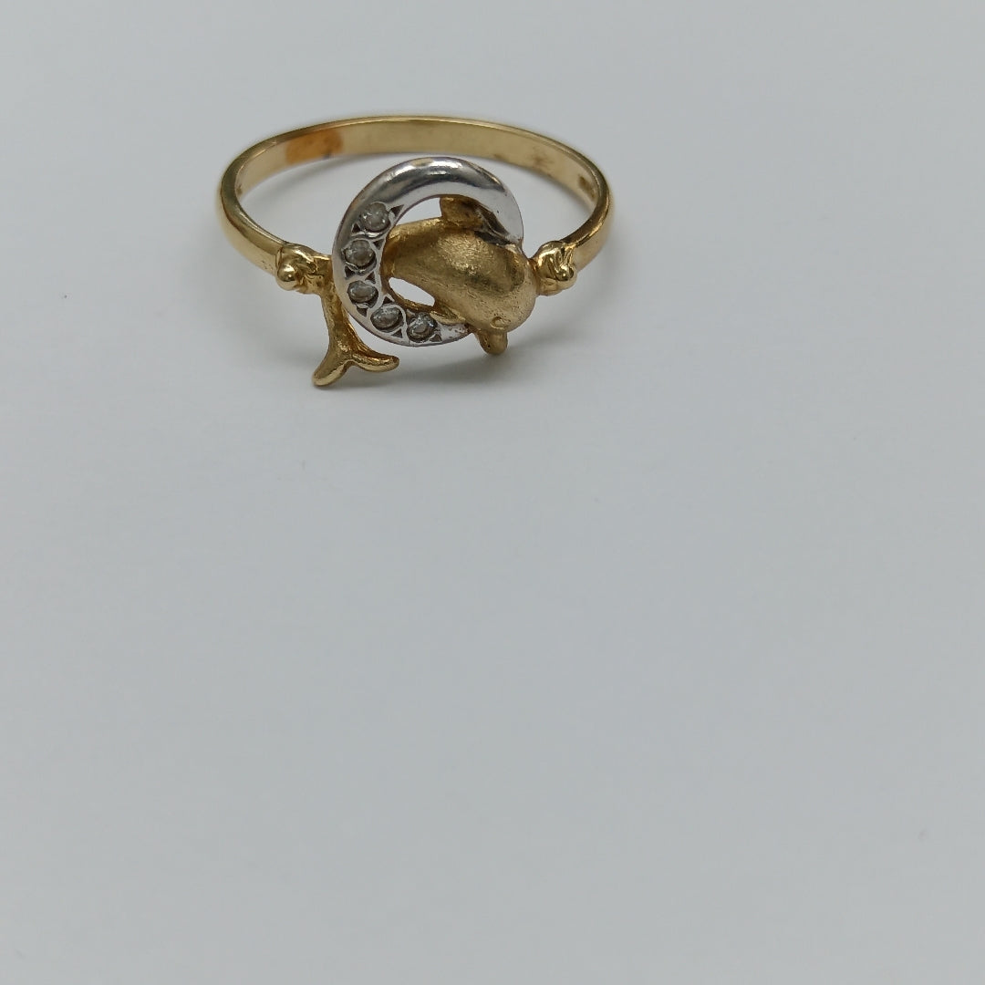 ANILLITO ORO,RODIADO 14 K 2,10 GRMS (SEMINUEVO)