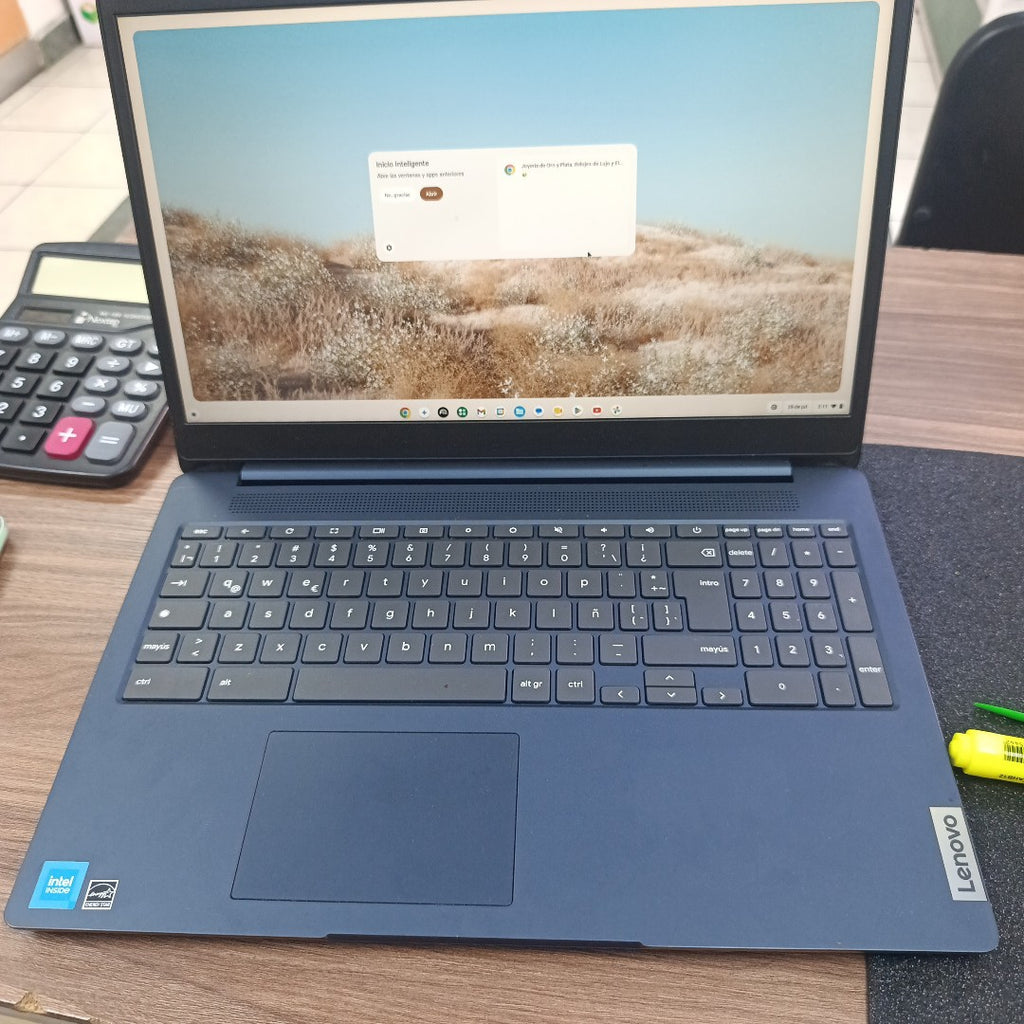 LAPTOP LENOVO IDEAPAD 3 CHROME 15IJL6 (2024) 128 GB SSD 8 GB RAM (SEMINUEVO)