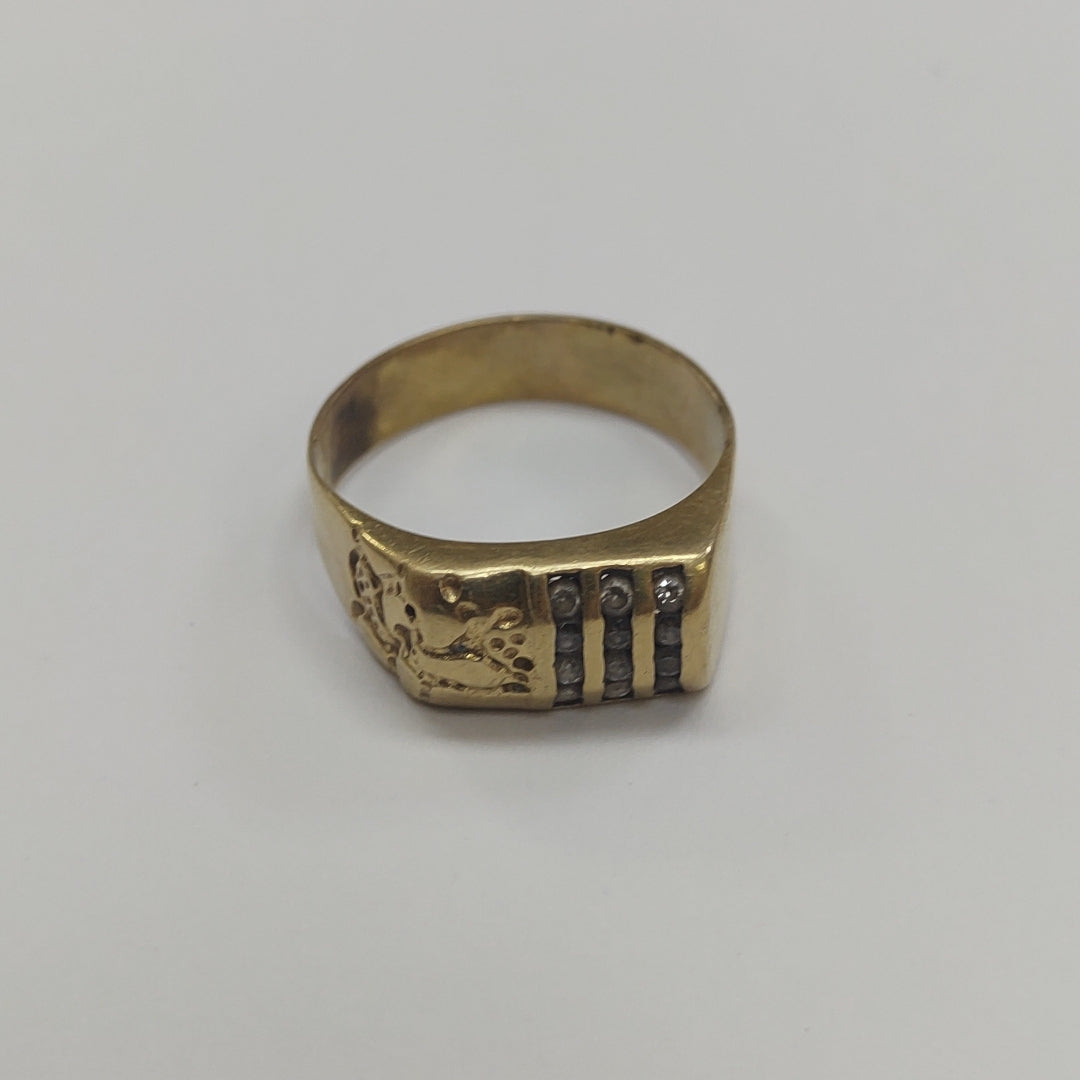 ANILLO ORO 10 K 5.2 GRMS (SEMINUEVO)