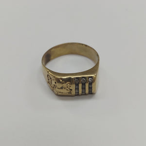ANILLO ORO 10 K 5.2 GRMS (SEMINUEVO)
