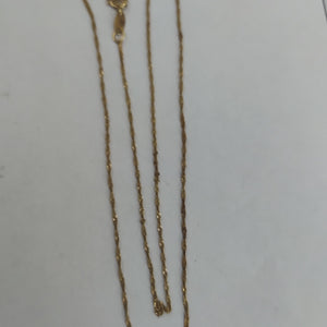 CADENA ORO 14 K 0.5 GRMS (SEMINUEVO)