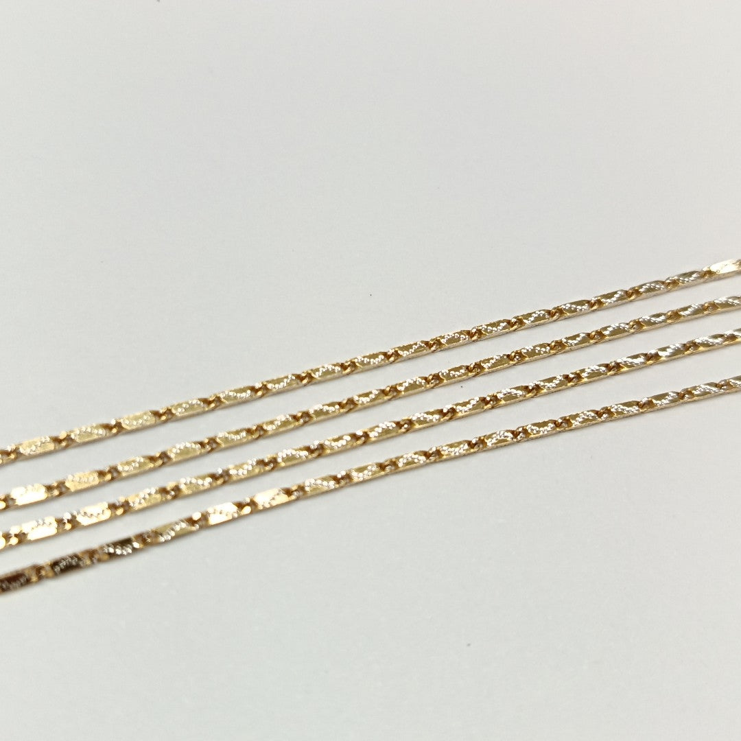 CADENA ORO 14 K 4,00 GRMS (SEMINUEVO)