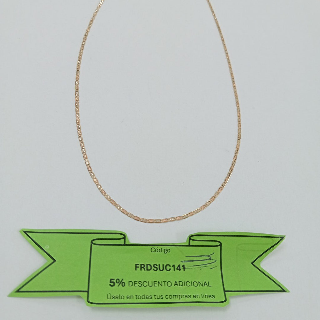 CADENA ORO 10 K 1.6 GRMS (SEMINUEVO)