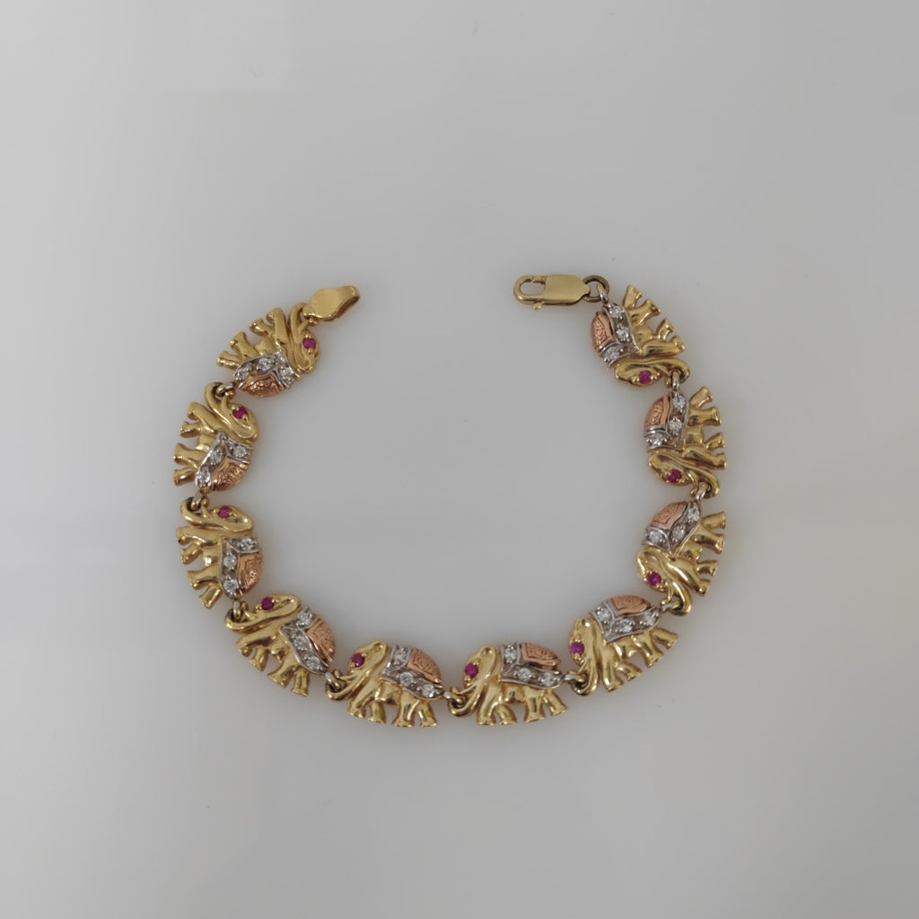 PULSERA ORO 14 K 19.2 GRMS (SEMINUEVO)
