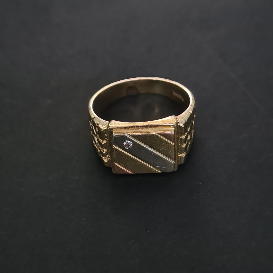 ANILLO ORO 14 K 7.3 GRMS (SEMINUEVO)
