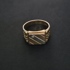 ANILLO ORO 14 K 7.3 GRMS (SEMINUEVO)