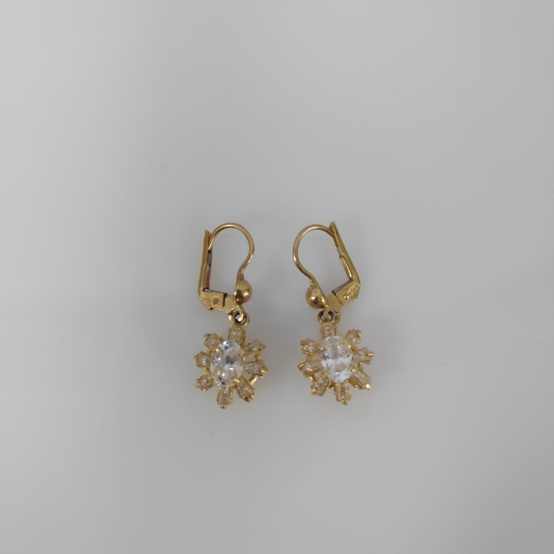 ARETES PAR ORO 14 K 4.5 GRMS (SEMINUEVO)