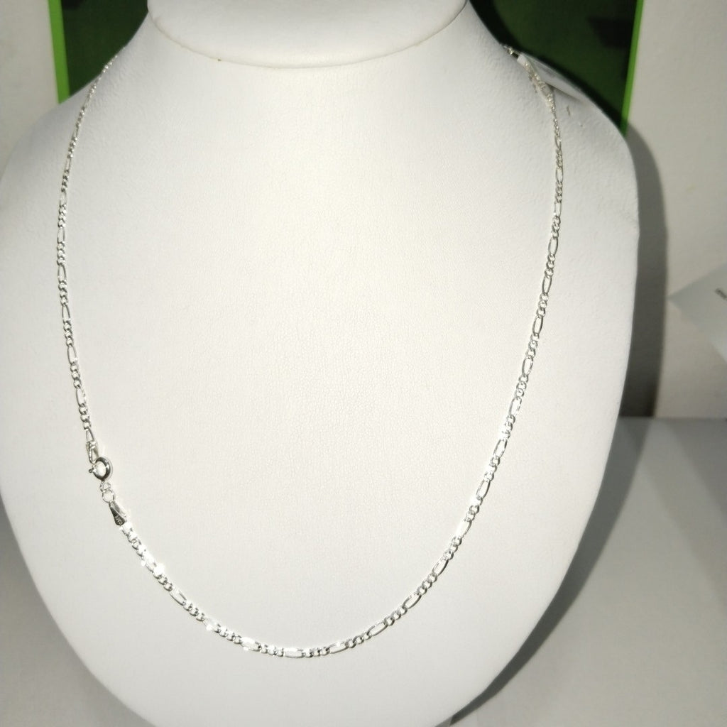 CADENA TEJIDO 3X1 PLATA .925 55 CM 4.1 GR (NUEVO)
