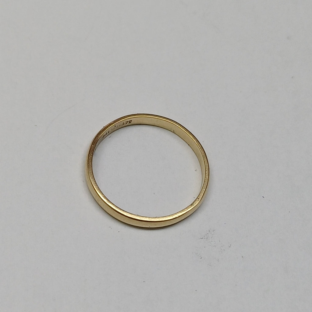 ARGOLLA ORO 14 K 1,80 GRMS (SEMINUEVO)