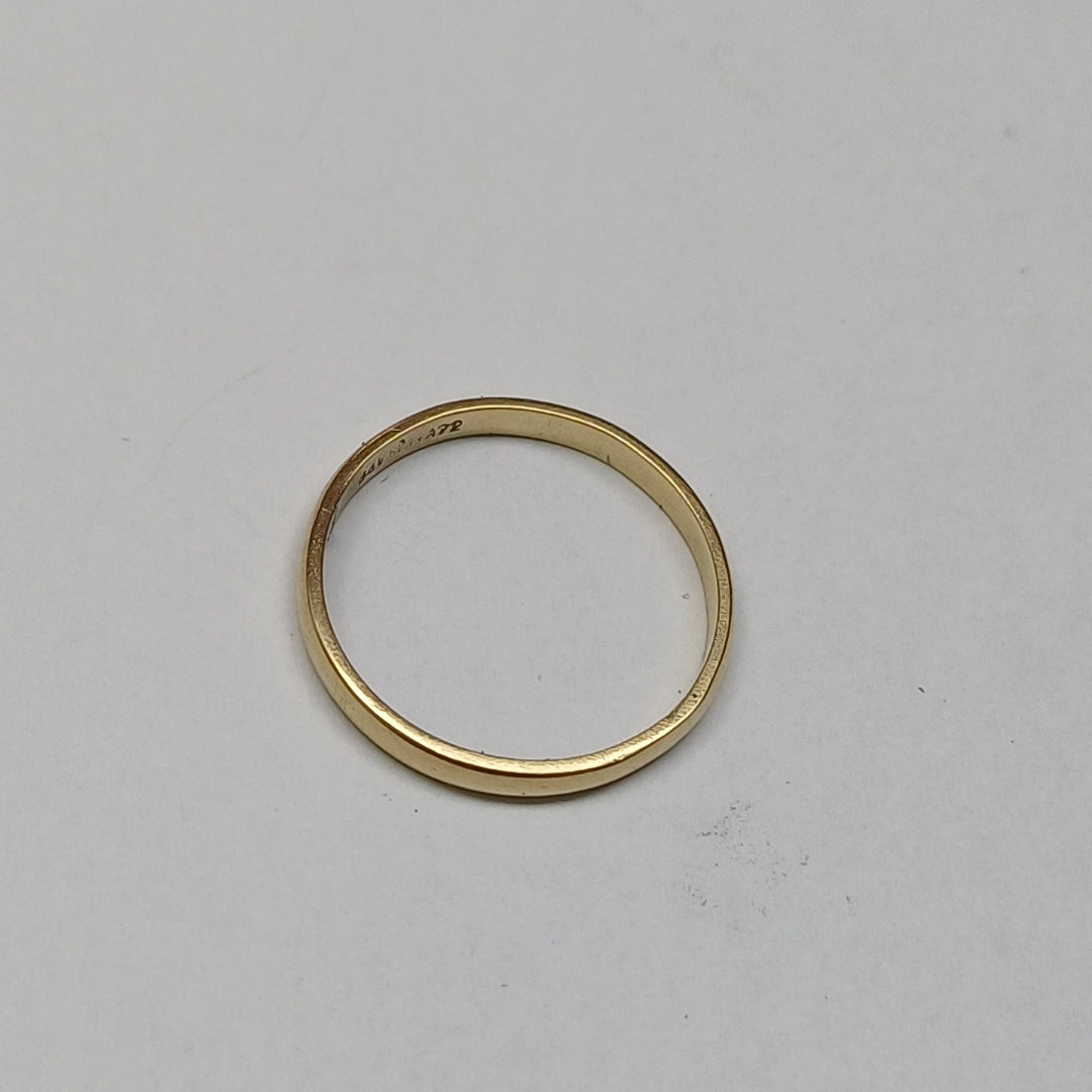 ARGOLLA ORO 14 K 1,80 GRMS (SEMINUEVO)