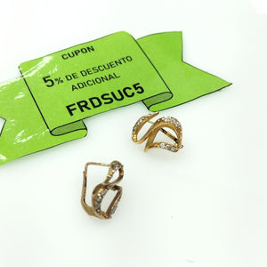 ARETES PAR ORO 8 K 2,90 GRMS (SEMINUEVO)