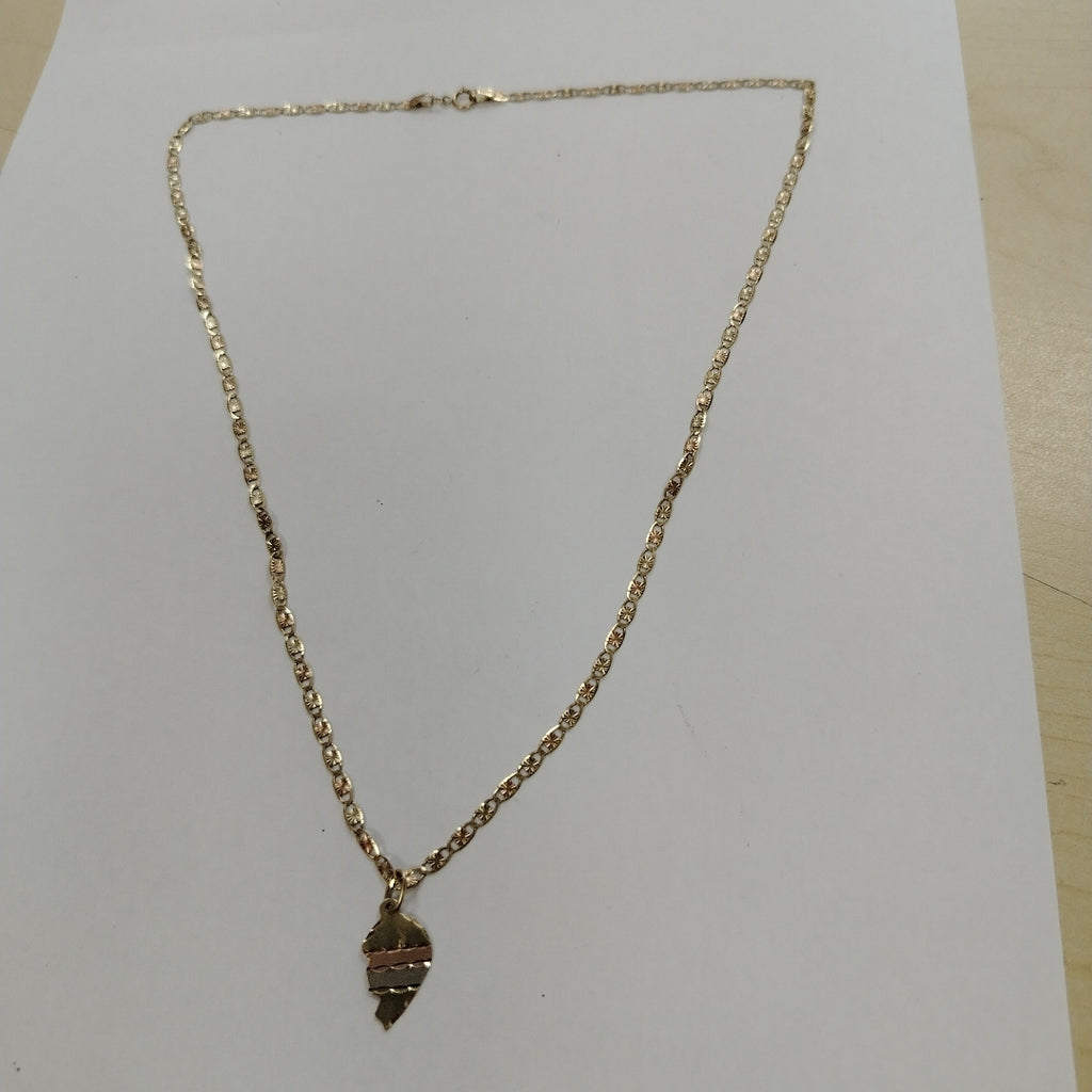 CADENA ORO, ORO COMBINADO 10 K 4.8 GRMS (SEMINUEVO)