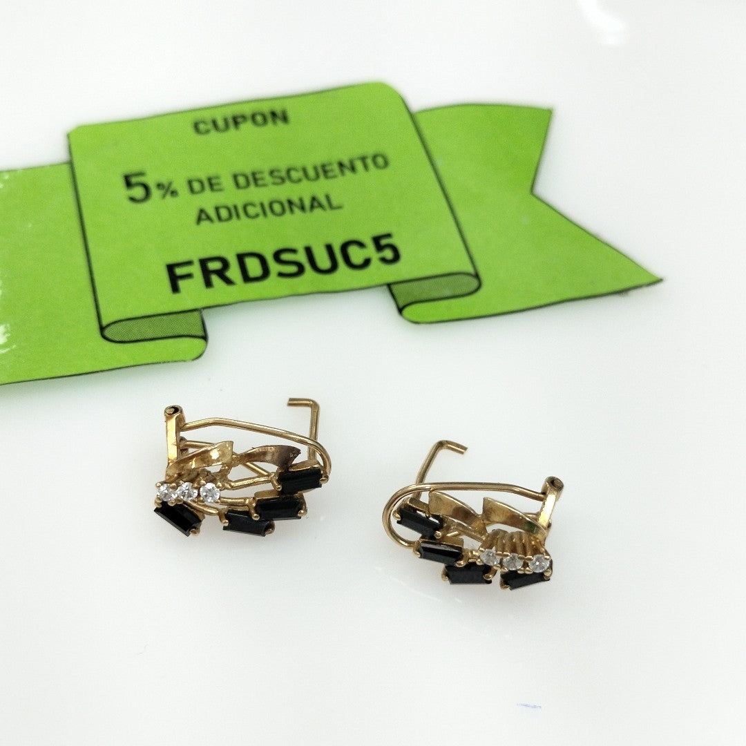 ARETES PAR ORO 10 K 3,00 GRMS (SEMINUEVO)