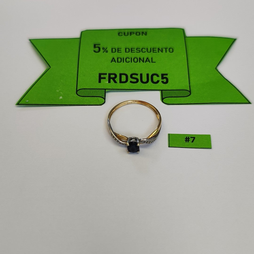 ANILLO ORO 14 K 1,80 GRMS (SEMINUEVO)