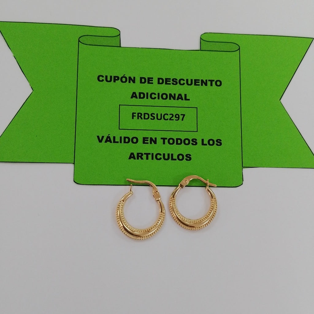 ARRACADAS ORO 14K 1.1 (NUEVO)