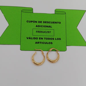 ARRACADAS ORO 14K 1.1 (NUEVO)