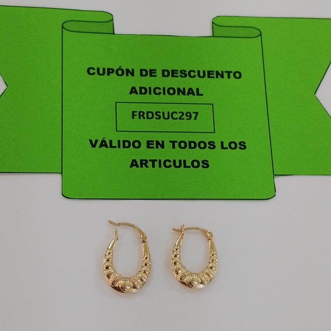 ARRACADAS ORO 14K 0.8 (NUEVO)
