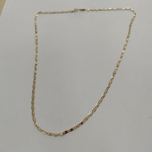 CADENA ORO, ORO COMBINADO 10 K 3.7 GRMS (SEMINUEVO)