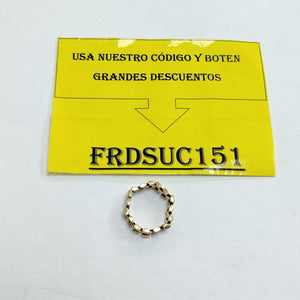 ANILLO ORO 14 K 2.4 GRMS (SEMINUEVO)