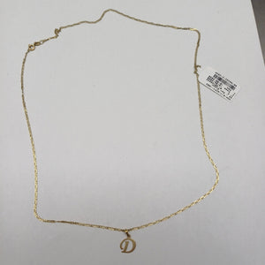 CADENA, DIJE ORO 14 K 3 GRMS (SEMINUEVO)