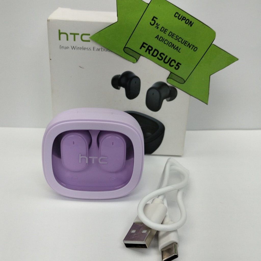 AUDIFONOS HTC EARBUDS 9 INALAMBRICO IN EAR (SEMINUEVO)