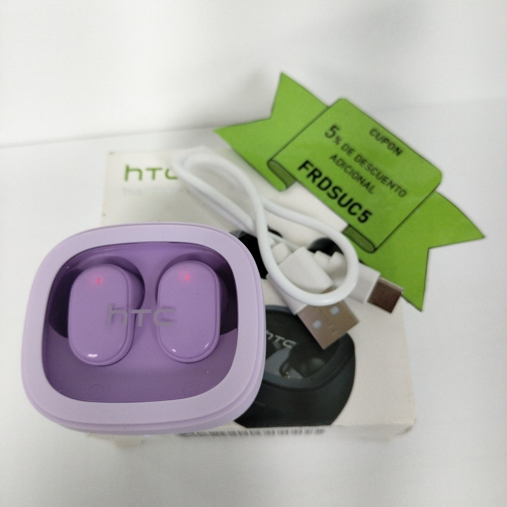 AUDIFONOS HTC EARBUDS 9 INALAMBRICO IN EAR (SEMINUEVO)