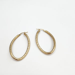 ARRACADAS PAR ORO 14 K 3,50 GRMS (SEMINUEVO)