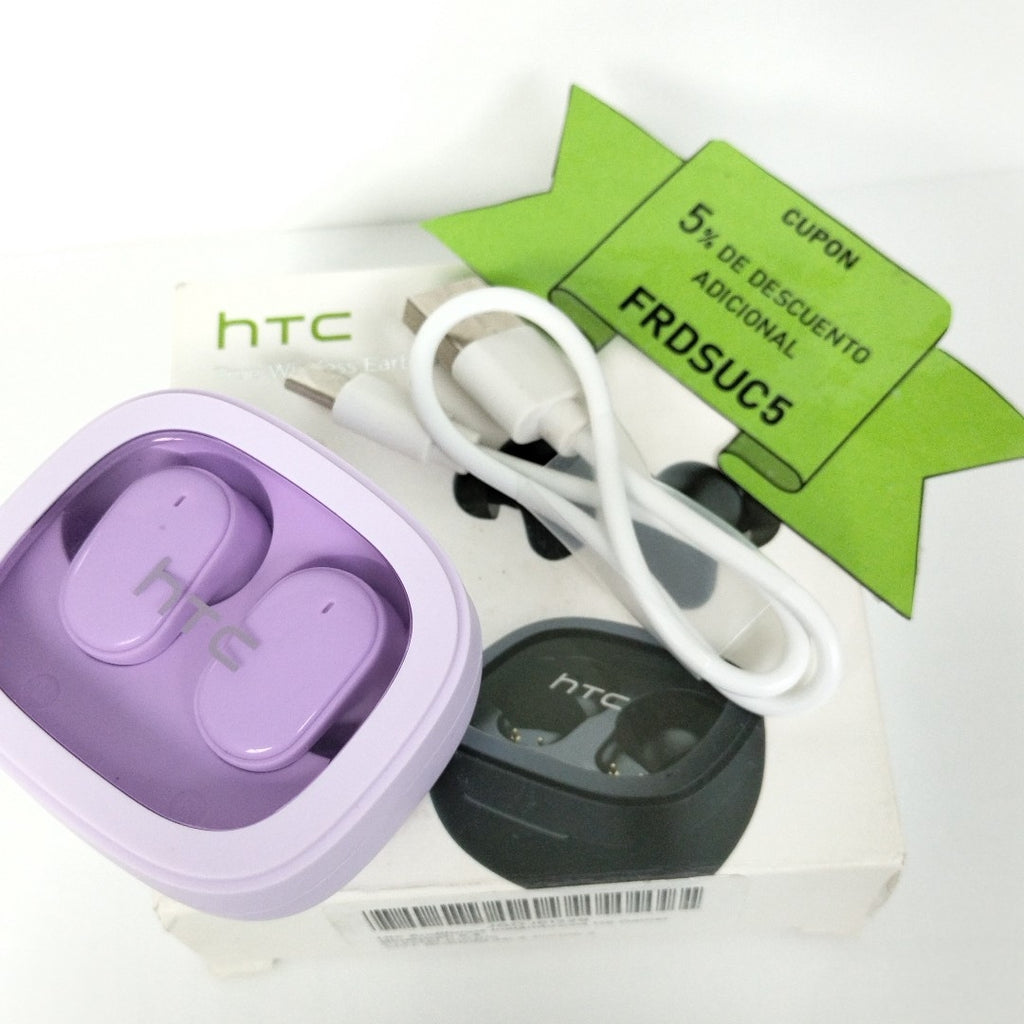 AUDIFONOS HTC EARBUDS 9 INALAMBRICO IN EAR (SEMINUEVO)